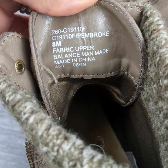 Cliffs White Mountain Boots Womens 8 M Pembroke Ankle Winter Brown Combat Boot - Picture 3 of 10